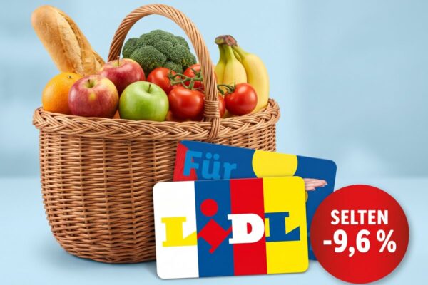 Lidl Geschenkkarte mit Rabatt – seltener Deal auf Supermarkt-Guthaben