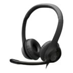 Logitech H390 USB-Headset mit Mikrofon, Schwarz