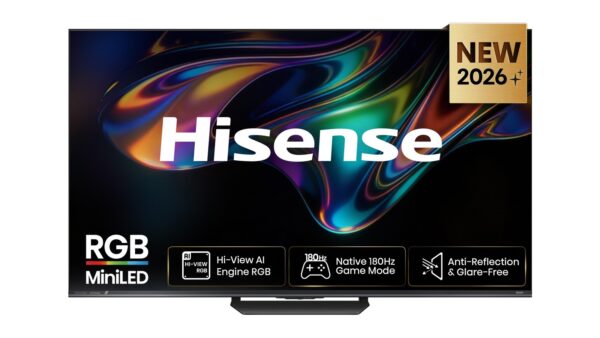 Hisense 100UR8DS RGB-MiniLED-Fernseher mit 100 Zoll