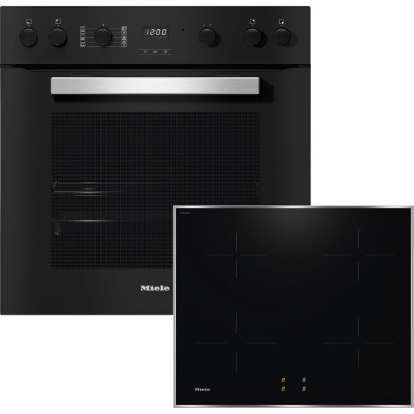 miele twinset comfort induktion einbauherdset Miele TwinSet Comfort Induktion: Backofen H 2459 I und Induktionskochfeld KM 7061 FR