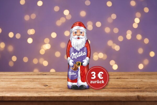 Milka Weihnachtswichteln: 3€ Geld zurück auf Milka Weihnachtsprodukte