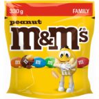 M&M'S Peanut Schokolinsen Erdnuss Halloween-Beutel 330g