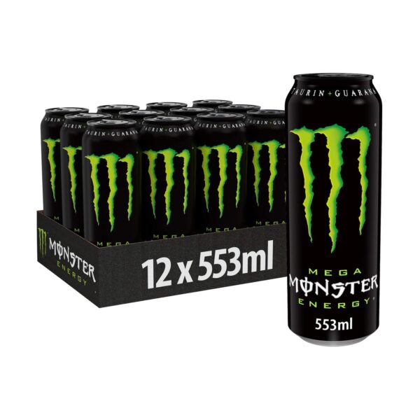 Monster Energy Classic 12 x 553 ml wiederverschließbare Dosen