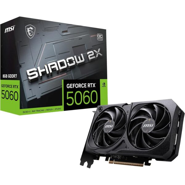 MSI GeForce RTX 5060 8G Shadow 2X OC Grafikkarte