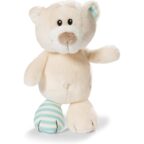 My First NICI Kuscheltier Bär Taps – Plüschtier für Babys und Kleinkinder ab der Geburt, Beige