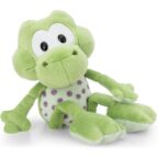 NICI Kuscheltier Frosch Fridolin 18 cm grün