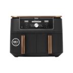 Ninja Foodi MAX Dual Zone Heißluftfritteuse AF400EUCP, 9,5 L, Kupfer/Schwarz