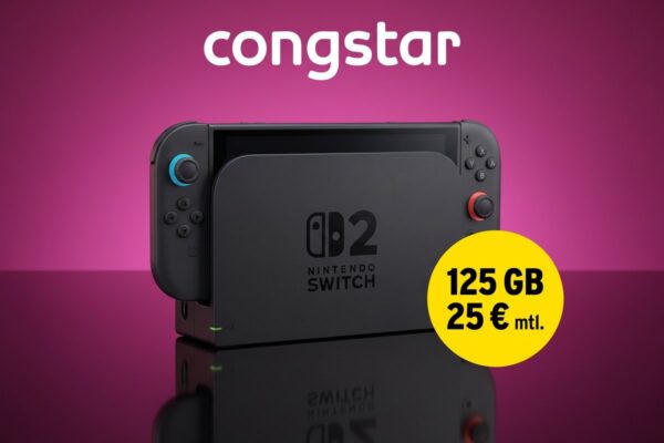 nintendo switch 2 congstar allnet flat m Nintendo Switch 2 mit congstar Allnet Flat M 125GB