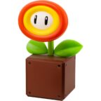 Paladone Super Mario Feuerblumen-LED-Lampe, offiziell lizenzierte Nintendo-Schreibtischlampe