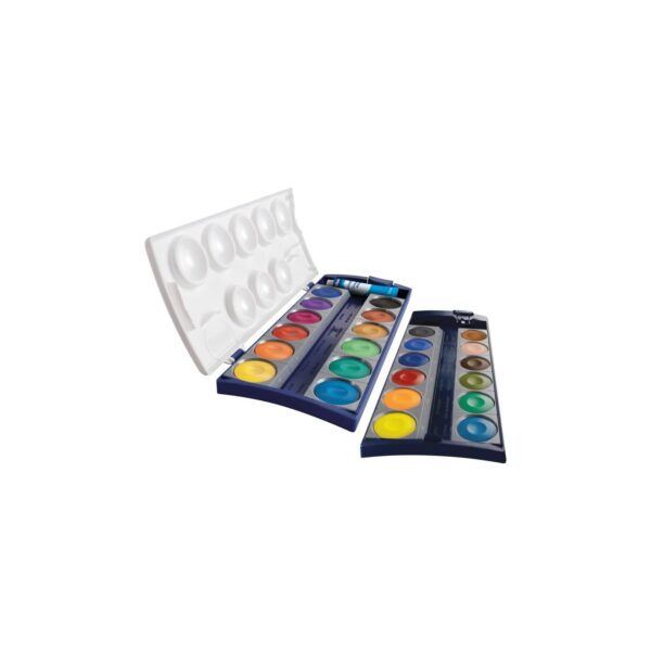 Pelikan Farbkasten K24 inklusive Deckweiß, 24 Farben