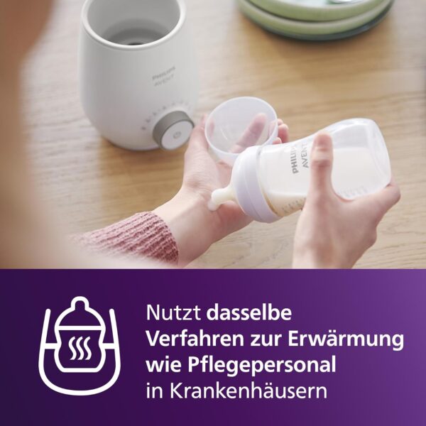 philips avent premium flaeschchenwaermer scf358 detail 2 Philips Avent Premium-Fläschchenwärmer mit Wasserbad-Technik
