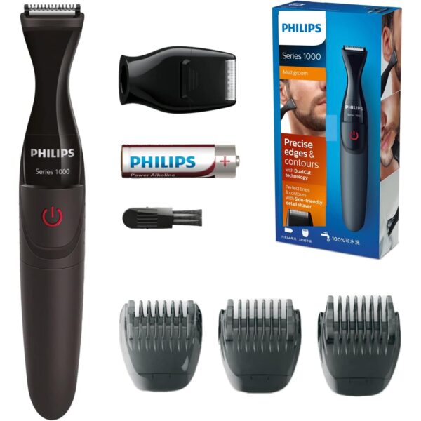 philips multigroom series 1000 mg1100 16 Philips Multigroom Series 1000 Besonders präziser Bartstyler (Modell MG1100/16)