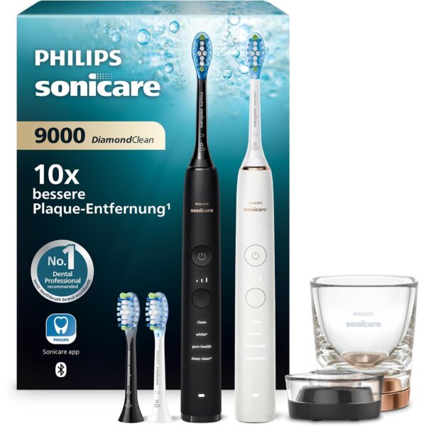 philips sonicare diamondclean 9000 2er pack Philips Sonicare DiamondClean 9000 2er-Pack HX9914/61