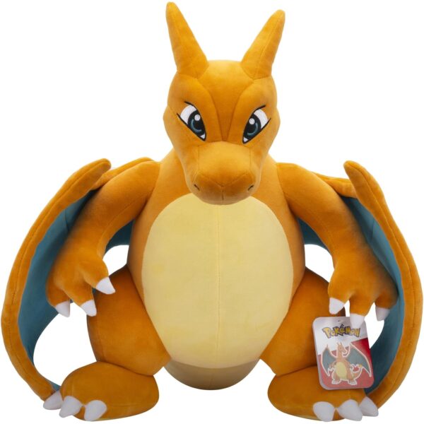pokemon pluesch glurak 60 cm Pokémon Plüsch Glurak 60 cm (PKW3681), offizielles Plüschtier von Jazwares