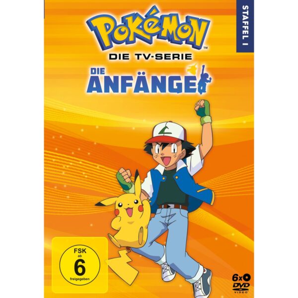 pokemon tv serie staffel 1 dvd Pokémon - Die TV-Serie: Die Anfänge - Staffel 1 (6 DVDs)