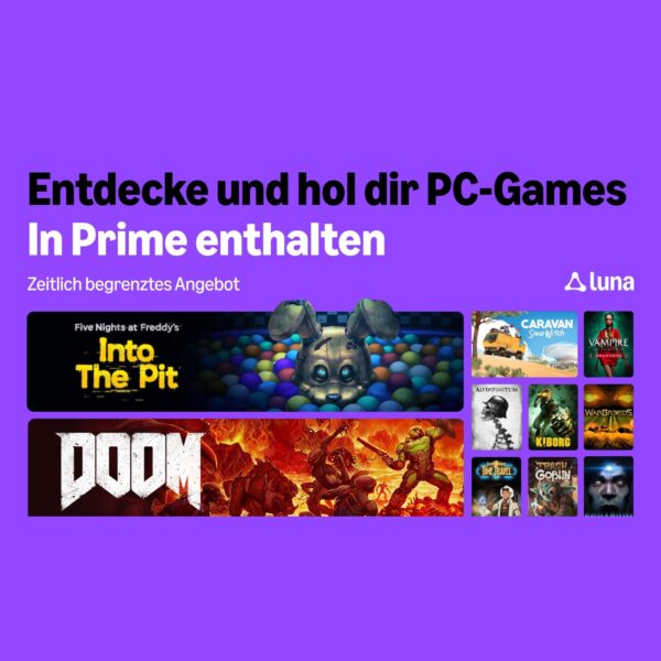 prime gaming oktober 2026 Kostenlose PC-Spiele mit Prime im Oktober 2026 (Luna)