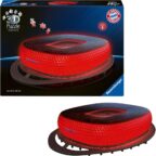 Ravensburger 3D Puzzle Iconics: Allianz Arena mit Licht