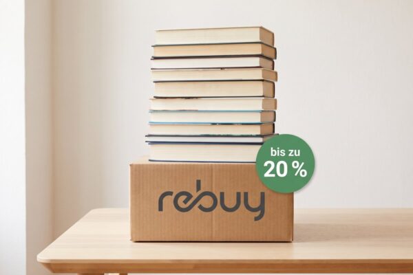 reBuy Gutschein: bis zu 20% Rabatt und Gratis-Versand auf gebrauchte Bücher