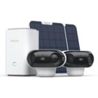 Reolink Home Hub mit 2x Argus 4 Pro Solar-Überwachungskamera