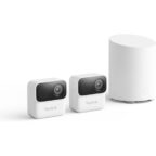 Reolink Home Hub Mini mit 2 Argus MagiCam Überwachungskameras