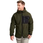 RevolutionRace Sherpa Hoodie für Herren Forest Night