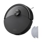 roborock Q10 S5-Set Saugroboter mit Wischfunktion, 10.000 Pa Saugkraft, Schwarz
