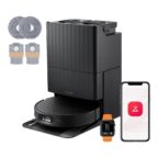 roborock Qrevo Edge 2 Set Saugroboter mit Wischfunktion und hebbarem Wischmopp