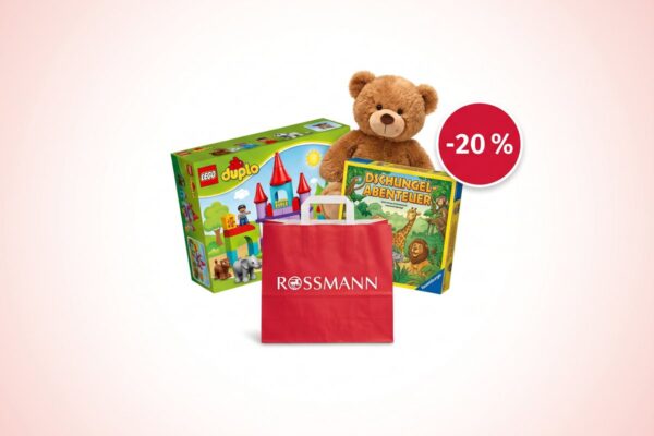 rossmann 20 prozent spielwaren ROSSMANN 20% Rabatt auf Spielwaren