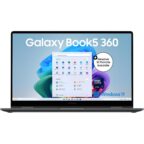 Samsung Galaxy Book5 360 15,6 Zoll 2-in-1-Laptop mit Intel Core Ultra 7, 16 GB RAM, 512 GB Speicher, Moonstone Gray