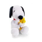 Simba Peanuts Snoopy Plüschtier mit Woodstock, 25 cm