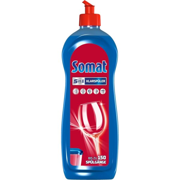 somat 5in1 klarspueler 750ml Somat 5in1 Klarspüler (750ml) Spülmittel-Zusatz für schnelle Trocknung 750 ml