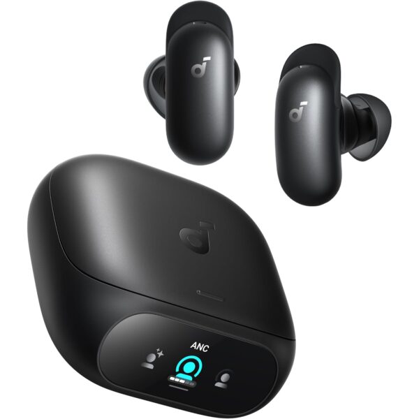soundcore liberty 5 pro anc kopfhoerer soundcore by Anker Liberty 5 Pro Noise-Cancelling-Kopfhörer Space Schwarz