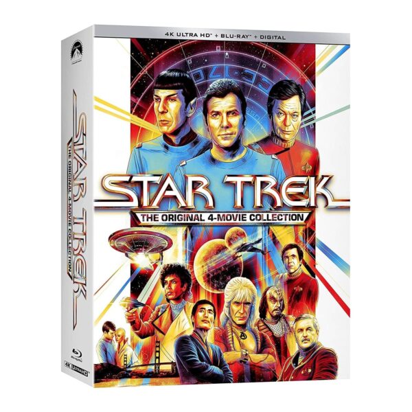 star trek original 4 movie collection 4k Star Trek: The Original 4-Movie Collection 4K UHD + Blu-ray (US-Import)