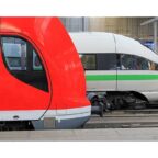 Deutsche Bahn Super Sparpreis Europa Italien: ICE und Regionalzug am Bahnsteig