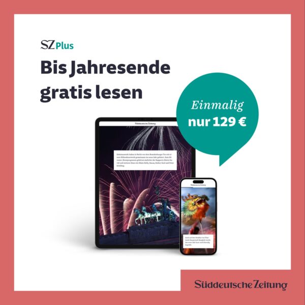 SZ Plus Basis-Jahresabo 2027 für 129€ – bis Jahresende 2026 gratis lesen
