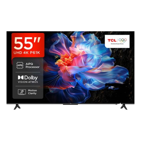 tcl 55p61k 55 zoll 4k google tv TCL 55P61K 55 Zoll 4K UHD Smart TV mit Google TV
