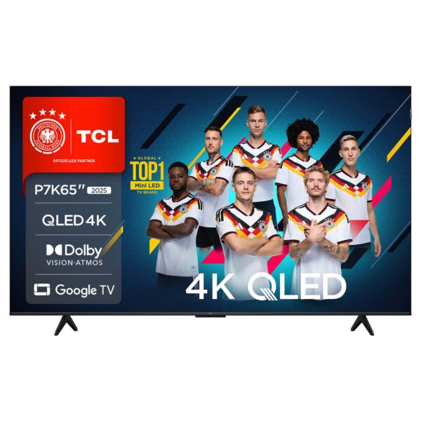 TCL 65P7K QLED Google TV (65 Zoll, UHD 4K)