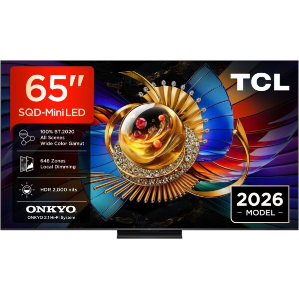 tcl 65q7d prox1 qled mini led fernseher TCL 65Q7D ProX1 QLED Mini LED-Fernseher (164 cm/65 Zoll, 4K Ultra HD, Google TV)