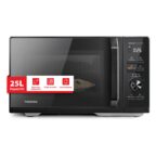 Toshiba MW3-AG25PFI(BK) Mikrowelle mit Grill, 25 Liter, Inverter