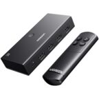 UGREEN HDMI Switch 3 in 1 Out 4K@60Hz HDMI Splitter mit Fernbedienung