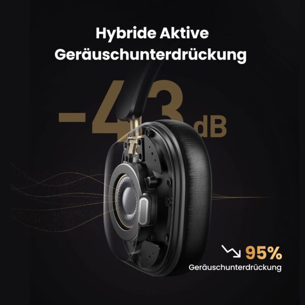 ugreen hitune max5c kopfhoerer detail 2 UGREEN HiTune Max5c Bluetooth Kopfhörer Detailansicht 2