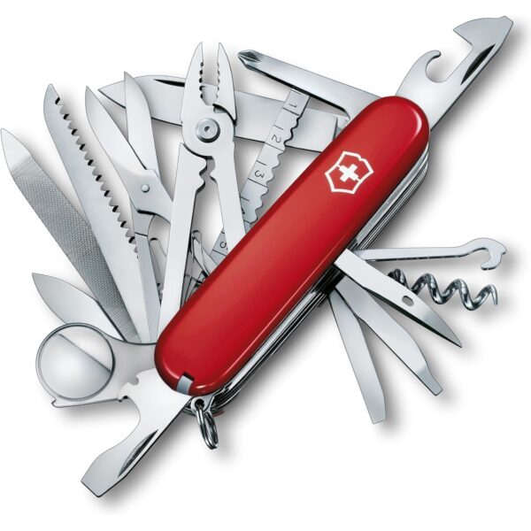 victorinox swiss champ taschenmesser Victorinox Swiss Champ Taschenmesser - Multitool, 33 Funktionen, Rot