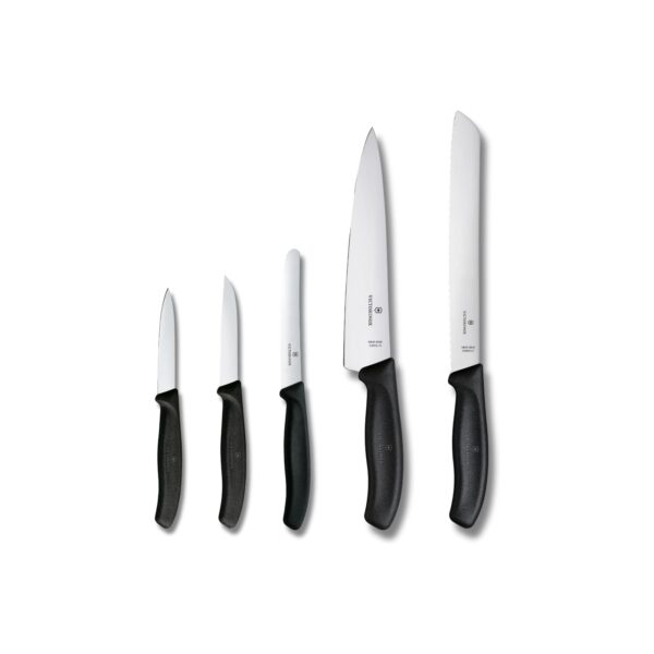 victorinox swiss classic kuechenmesser set 5 teilig Victorinox Swiss Classic Küchenmesser Set, Küchengarnitur, 5-teilig, schwarz