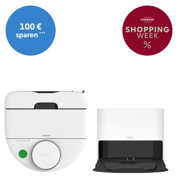 Vorwerk Kobold VR7 Saugroboter mit RB7 Servicestation