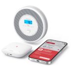 X-Sense WLAN-Rauch- und Kohlenmonoxidmelder, Sprachalarm und Standortansage, 2-in-1 Rauchmelder mit SBS50 Basisstation, XP0A-MR11, 1 Stück 1 Stück (XP0A-MR11 mit Basisstation)