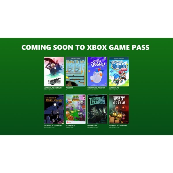 Xbox Game Pass Oktober 2026 Welle 2 mit Final Fantasy VII Remake Intergrade