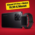 Xiaomi 17T Pro 512GB + Redmi Watch 6 Active mit otelo Allnet-Flat Classic 50GB