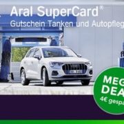 Groupon: Aral SuperCard mit 50€ für nur 46€ – Tanken und Waschen an allen Aral Tankstellen