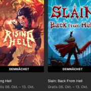 Vorankündigung GRATIS "Rising Hell" + "Slain: Back From Hell" im Epic-Games-Store vom 06.-13.10.2022 jeweils 17:00 Uhr (und weitere Spiele)