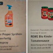 REWE Produkttest: Meister Proper Küchenspray ab 2.10. bewerben